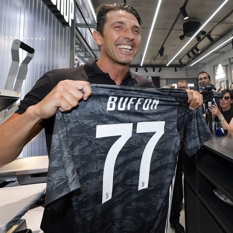 Buffon's Official Juventus Signed Shirt, 2019/20 