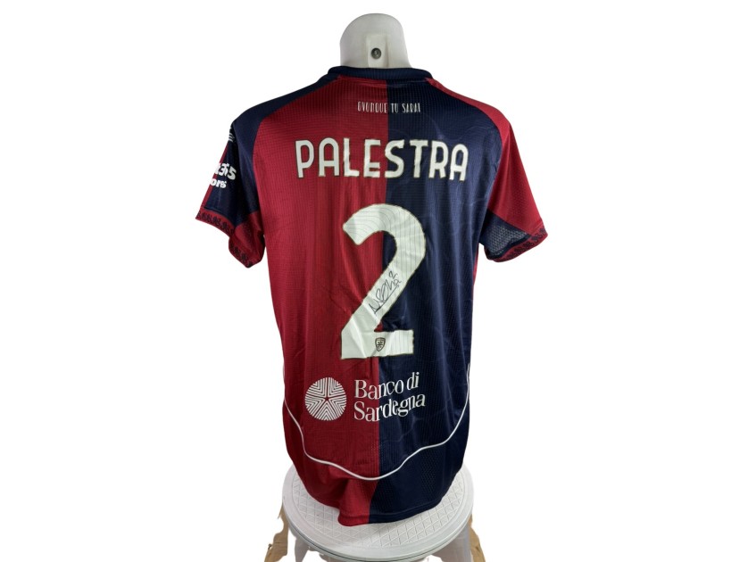 Maglia Preparata Palestra Cagliari vs Milan, 2026 - Autografata
