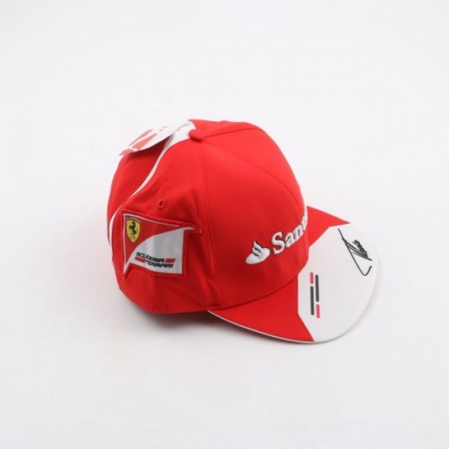 Official Ferrari cap with Alonso signature
