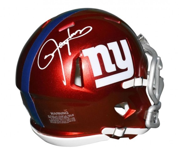 Lawrence Taylor Signed NY Giants Mini Football Helmet