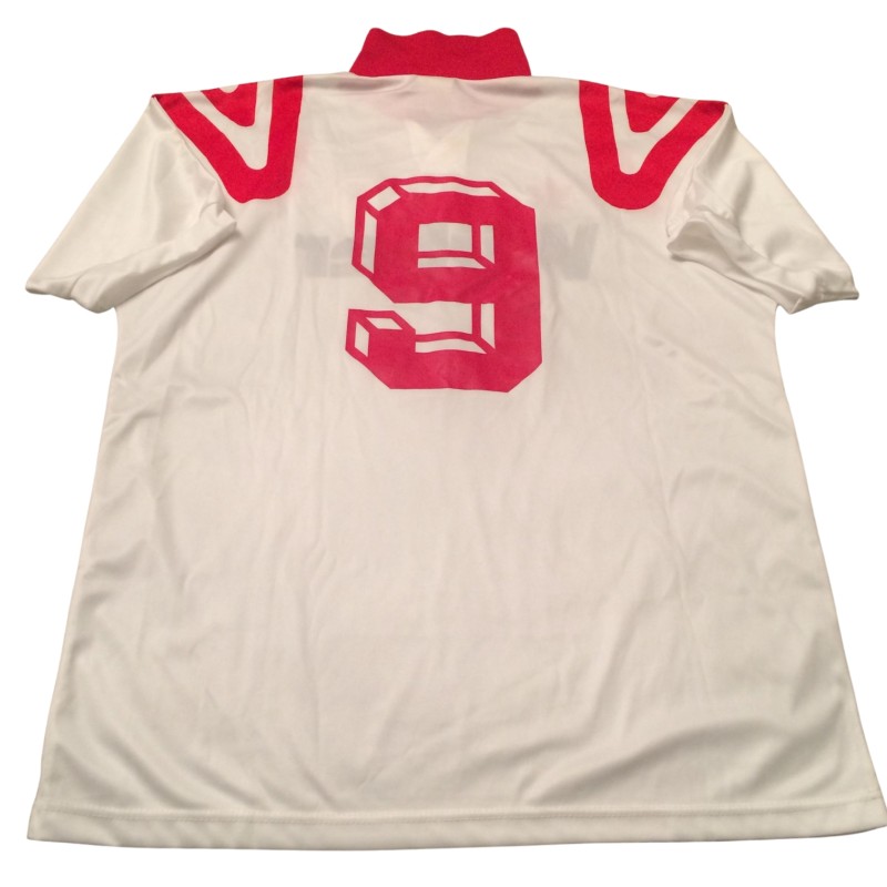 Tovalieri's Bari Match-Issued Shirt, 1993/94