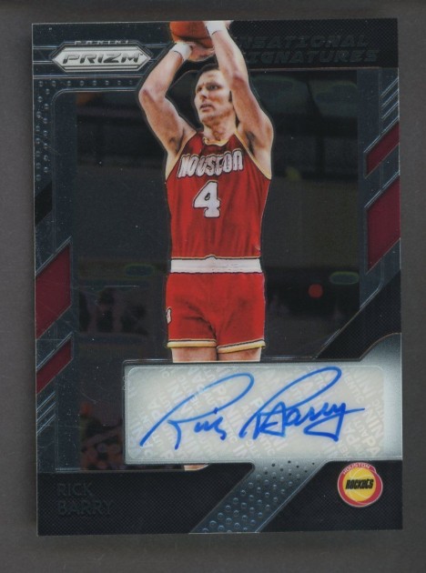 Rick Barry Signed Trading Card