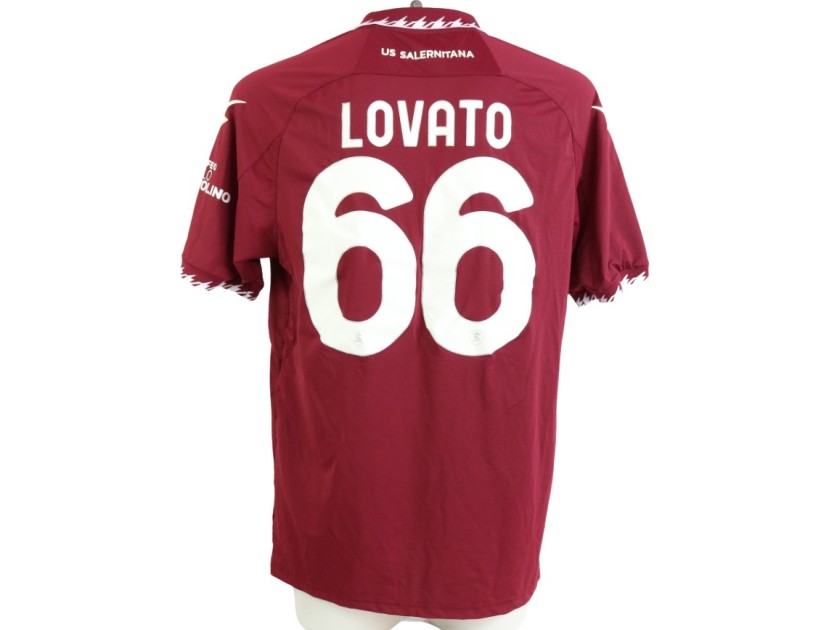 Lovato's Worn Shirt, Salernitana vs Augsburg 2023