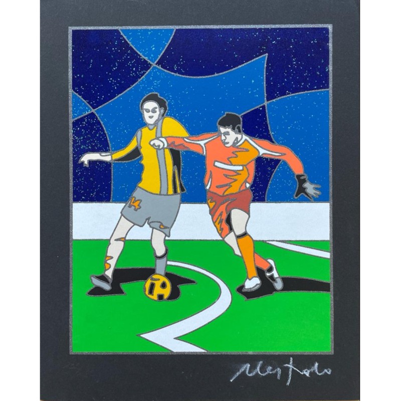 "Calcio" by Ugo Nespolo