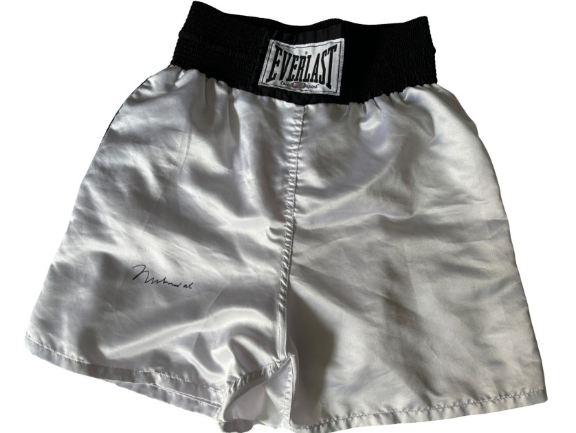 Pantaloncini da boxe firmati Muhammad Ali CharityStars