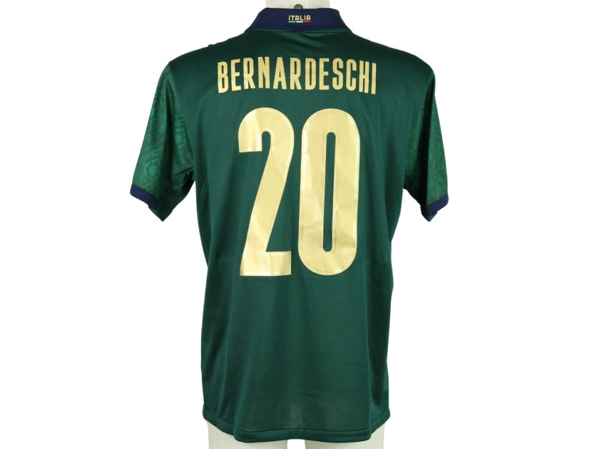Bernardeschi's Match-Issued Shirt, Italy vs Greece 2019