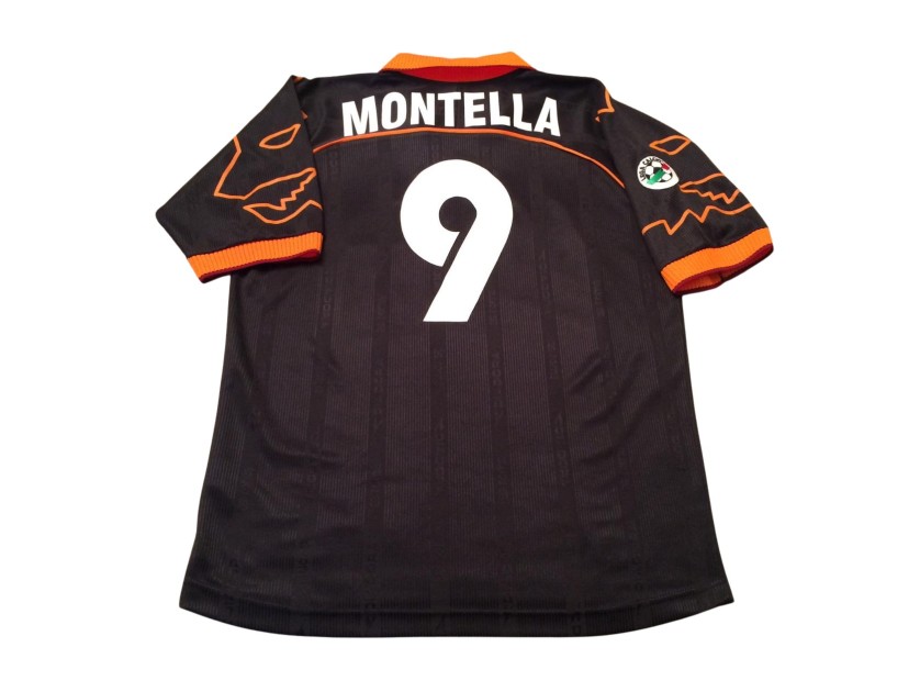 Montella's Roma Match-Issued Shirt, 1999/00