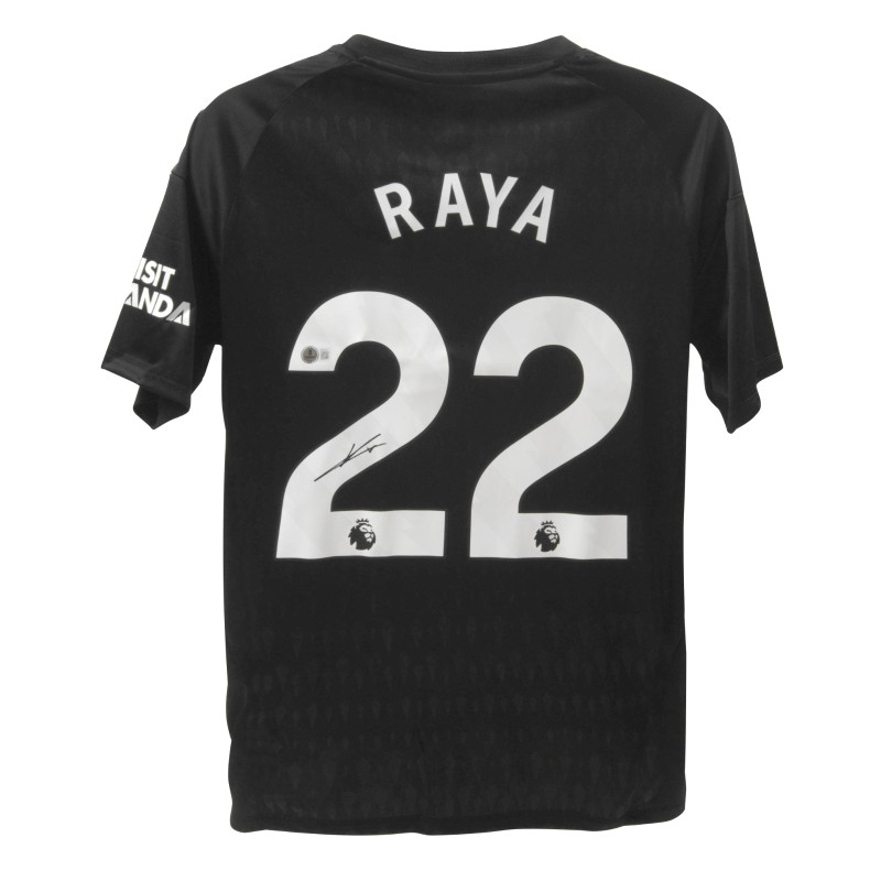 David Raya's Arsenal FC Signed Replica Shirt