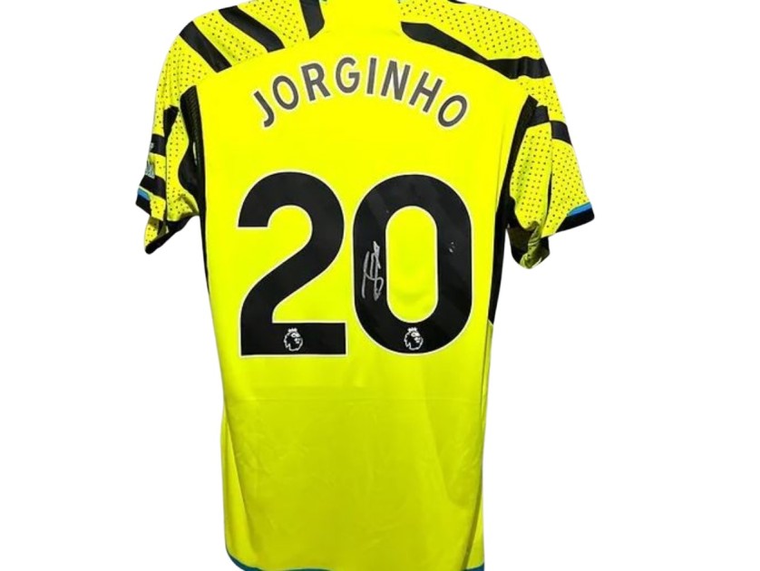 Jorginho's Arsenal 2023/24 Signed Official Away Shirt