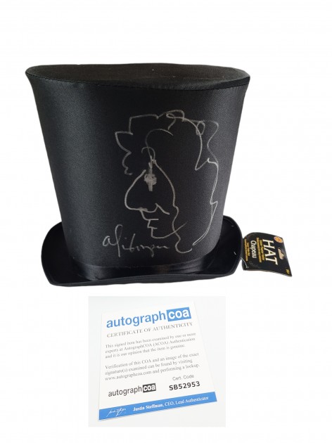 Alice Cooper Signed Tophat