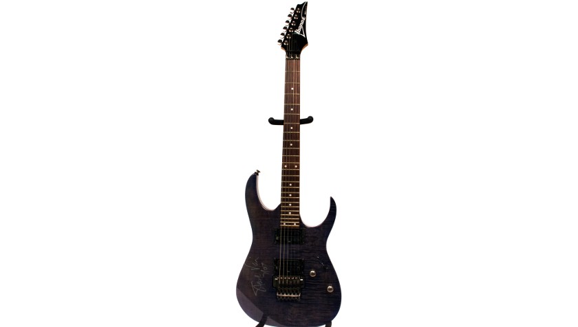 Signed Steve Vai Ibanez Guitar