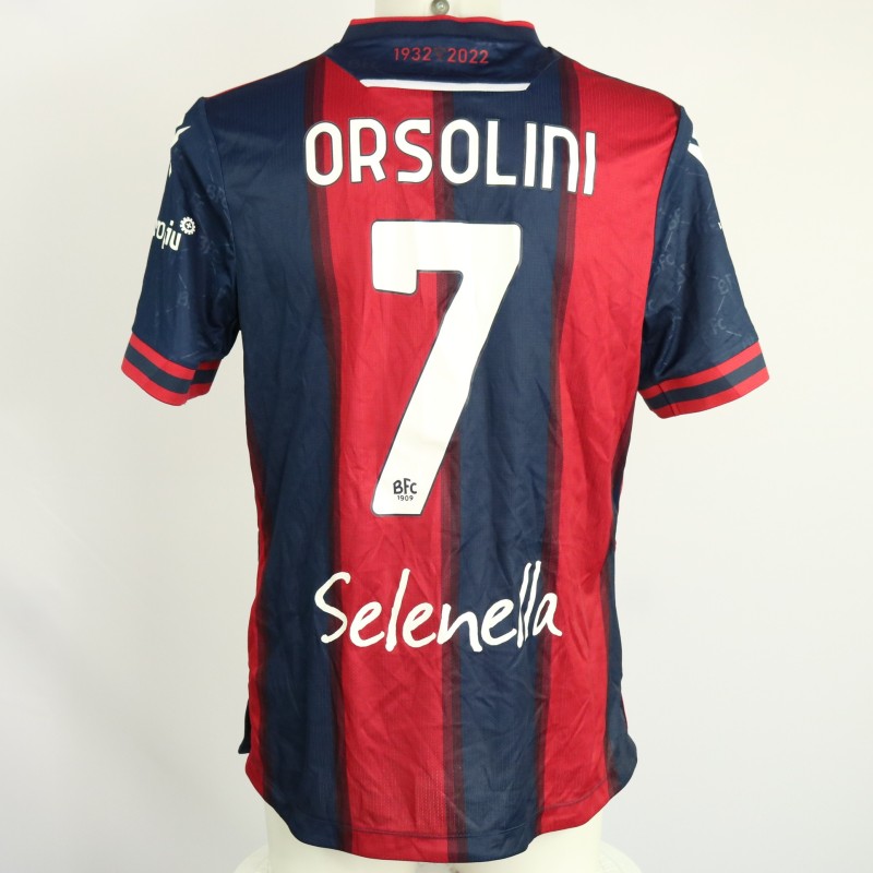 Orsolini Unwashed Shirt, Hellas Verona vs Bologna 2021