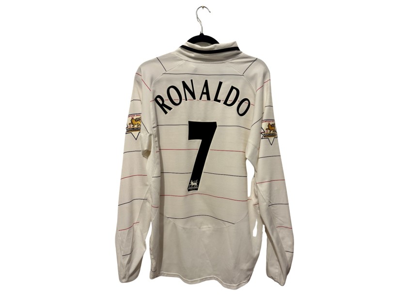 Ronaldo's Manchester United Official Away Shirt, 2003/04