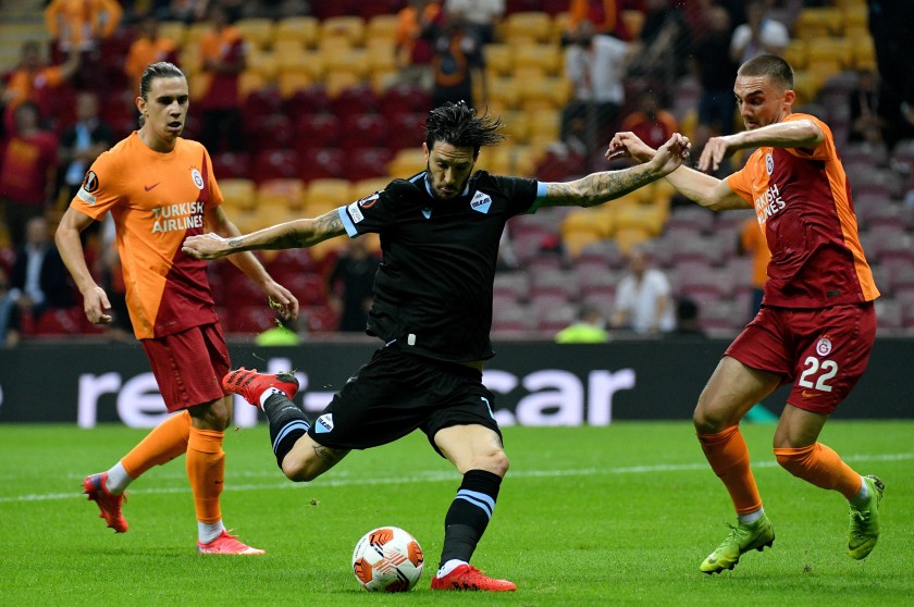 Luis Alberto's Match Shirt, Galatasaray-Lazio 2021 + Bib