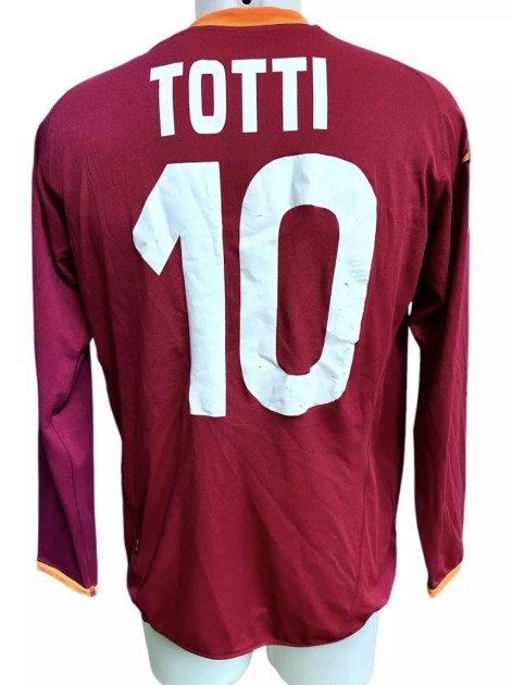 Totti's Roma vs Cagliari Issued Shirt, 2007