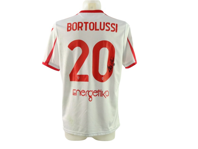 Bortolussi's Signed Unwashed Shirt, Padova vs Sampdoria 2025
