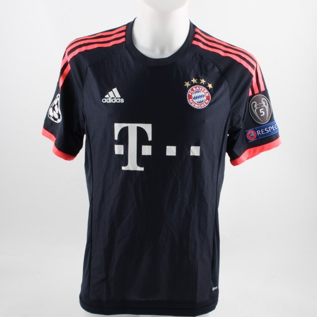 Muller Bayern Munchen shirt, issued/worn C.League 2015/2016