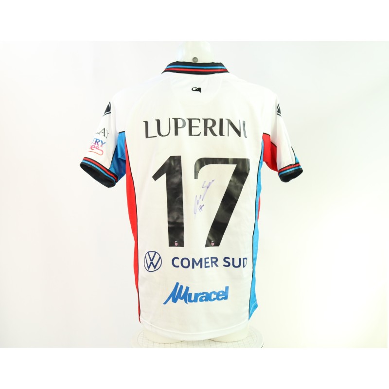 Luperini's unwashed Signed Shirt, Avellino vs Catania 2024 