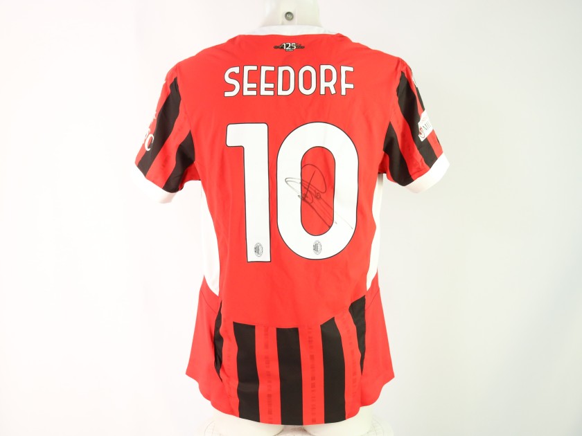 Seedorf's Official Milan Signed Shirt, 2024/25