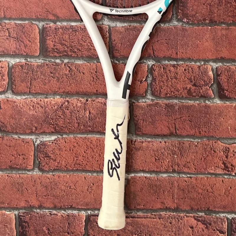 Iga Świątek Signed Techifibre Racket 