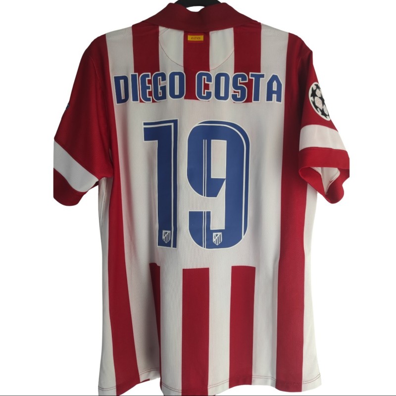Diego Costa's Match Shirt, Real Madrid vs Atletico Madrid - UCL Final Lisbon 2014