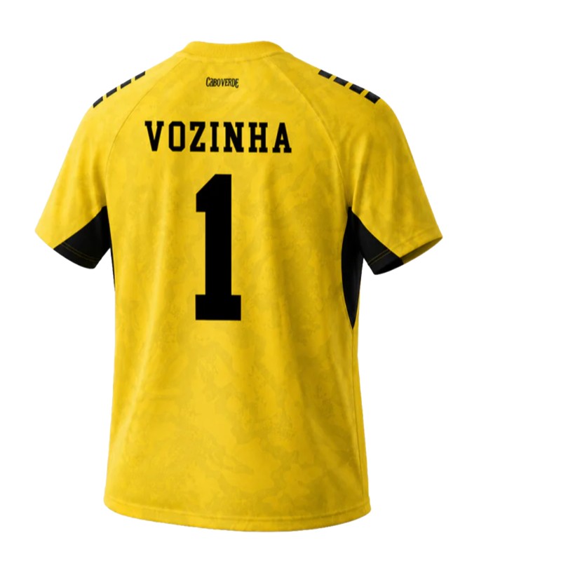 Vozinha's Capo Verde 2026 Signed with Personalised Dedication Shirt