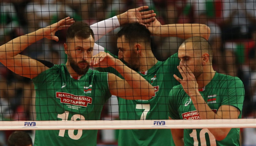 Official FIVB Volleyball Signed by the Bulgarian National Volleyball Team