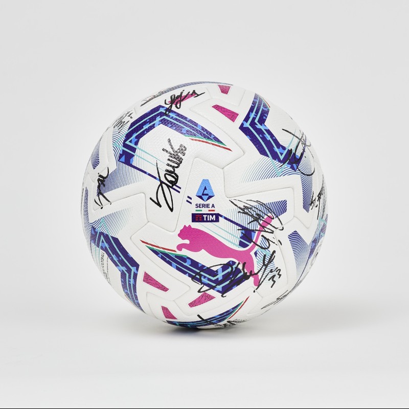 Official Football Serie A TIM 2023/24 - Signed by the Monza Squad 