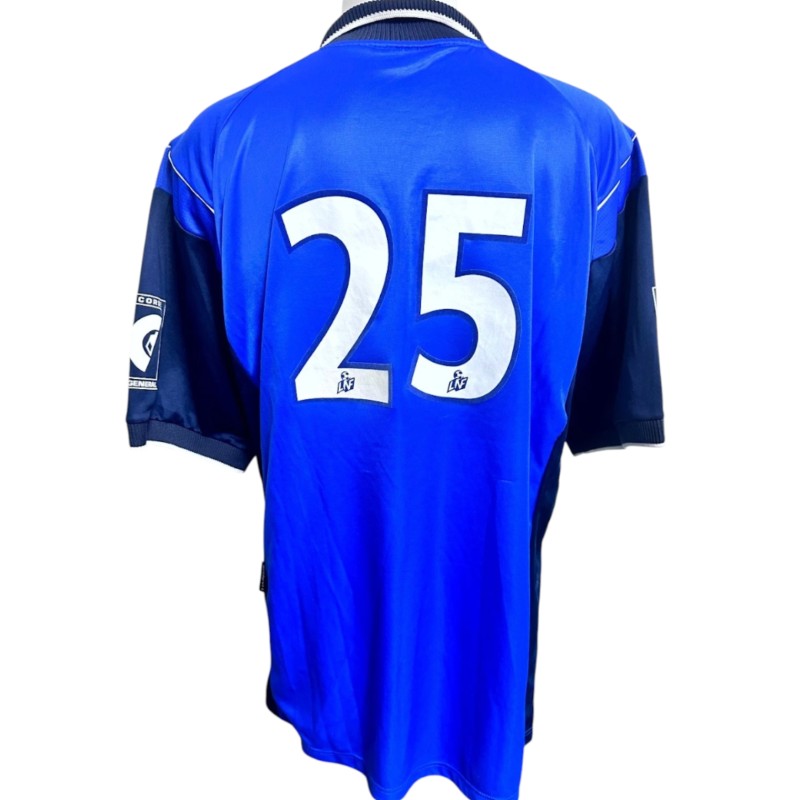 Inter vs Bastia Match-Worn Shirt, 2001