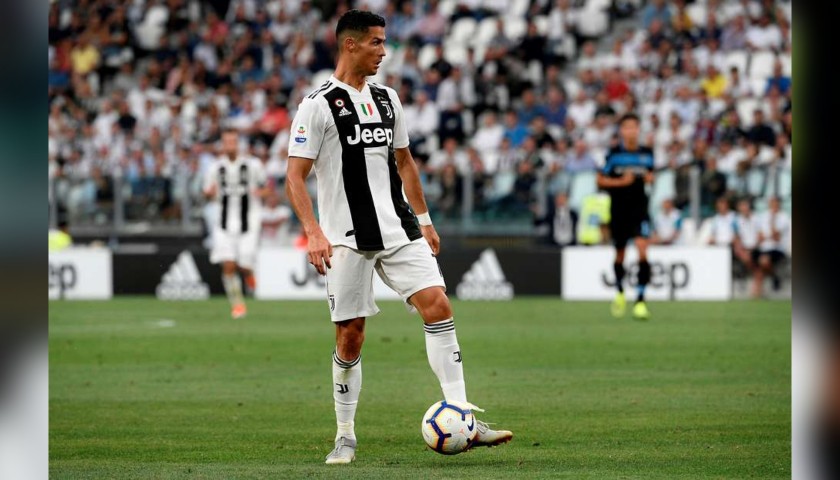 Serie A Captain's Armband 2018/19 - Signed by Cristiano Ronaldo