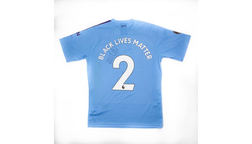Cityzens Giving for Recovery Match Issued Shirt Signed by Kyle Walker