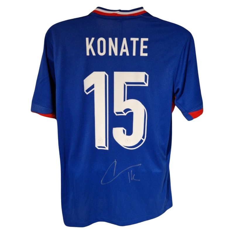 Ibrahima Konate France Signed 2024-25 Football Shirt