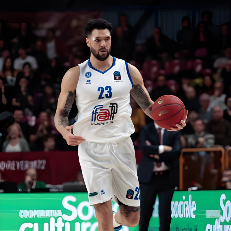 Maglia Gara Burns Brescia Basket Eurocup 2022/23