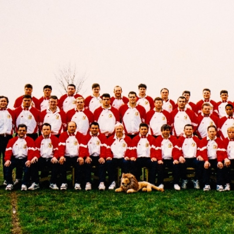 Squad Signed Team Photo from the 1993 Lions Tour to New Zealand