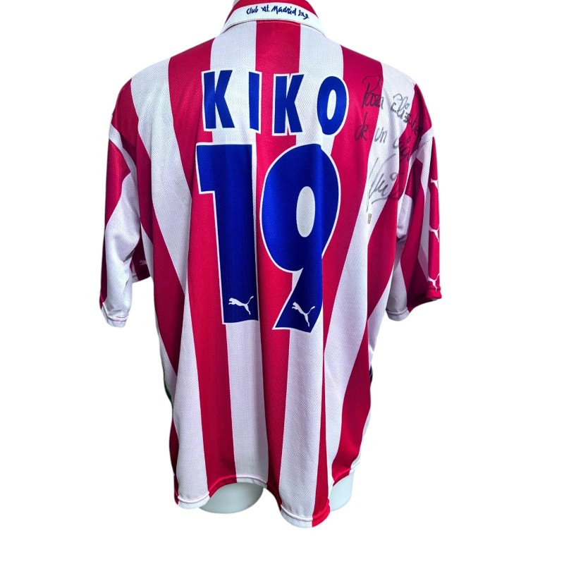 Kiko's Atletico Madrid Signed Official Commemorative Shirt