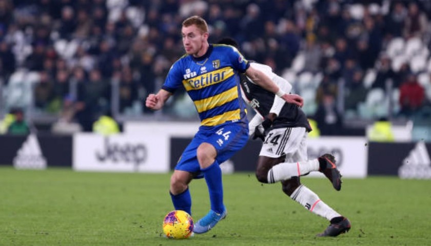 Maglia parma sale kulusevski