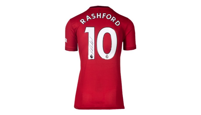 Rashford's Manchester United Signed Shirt, 2019-20