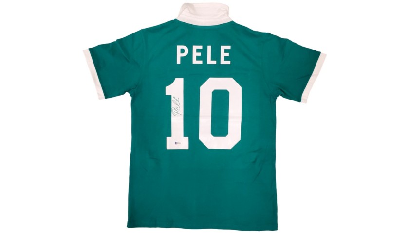 Pelé Signed New York Cosmos Shirt