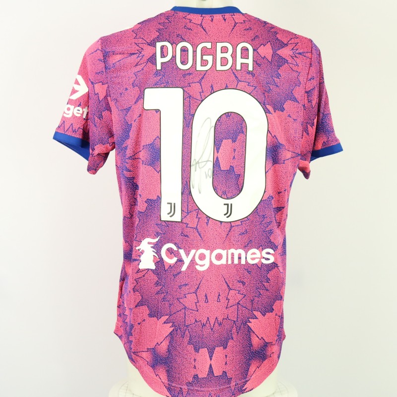 Pogba's Juventus Signed Match Shirt, 2022/23 