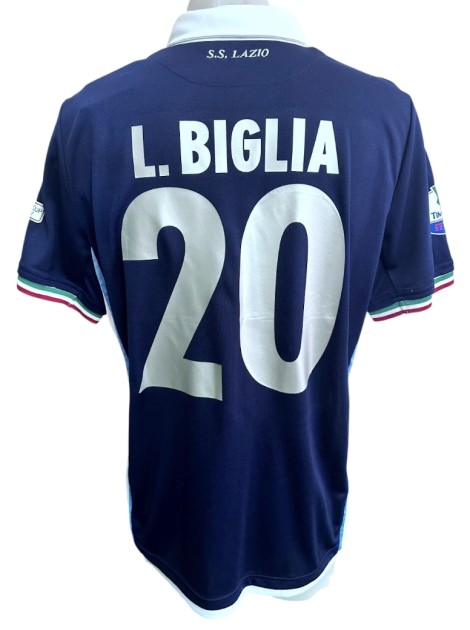 Biglia's Match-Issued Shirt, Juventus vs Lazio Italian Cup 2017 Finals