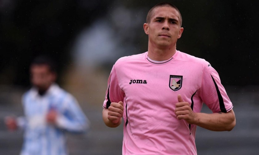 Djurdjevic's Palermo Worn Shirt, 2015/16