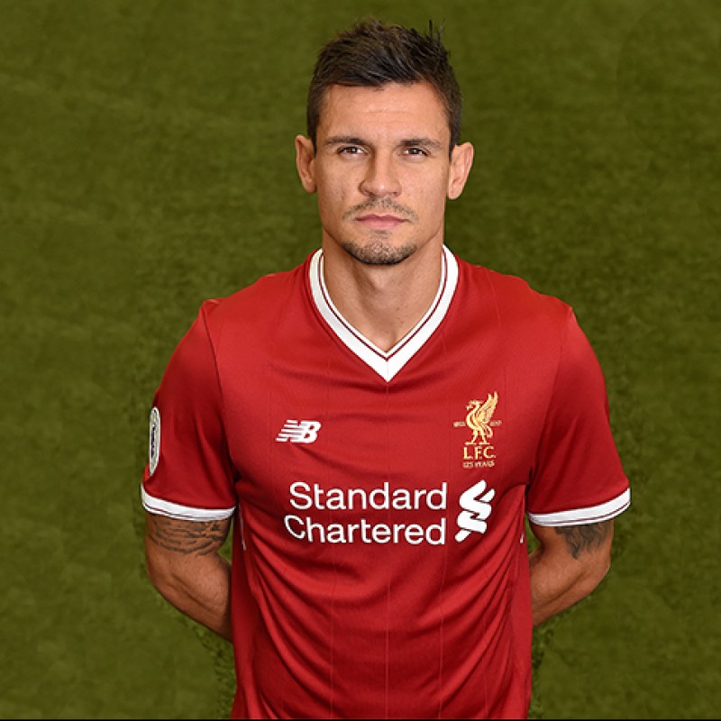 Dejan Lovren's Worn and Signed Limited Edition 'Seeing is Believing' 17/18 Liverpool FC Shirt