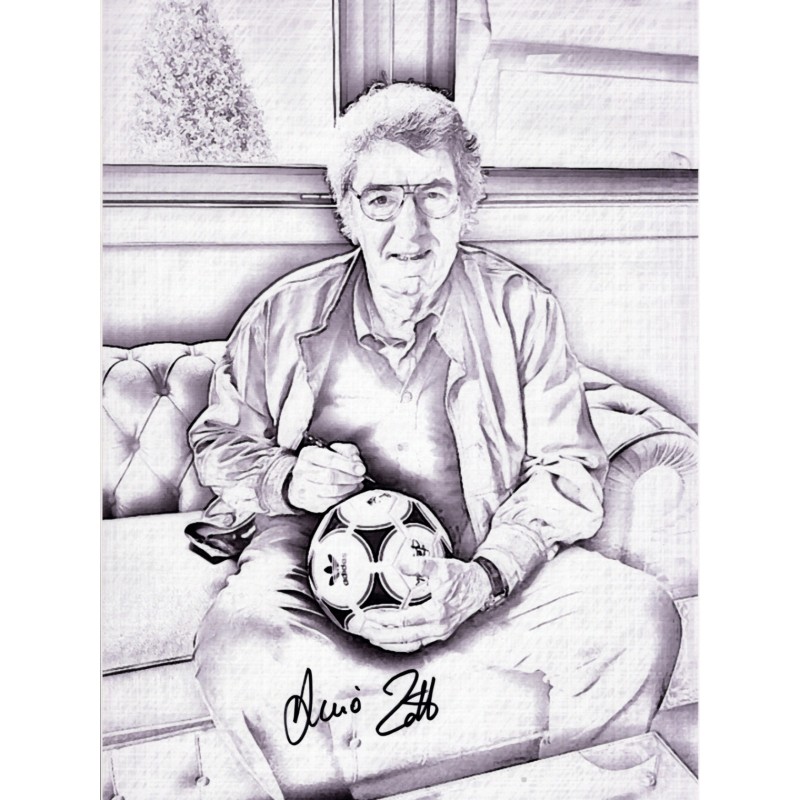 Artistic Print signed by Dino Zoff