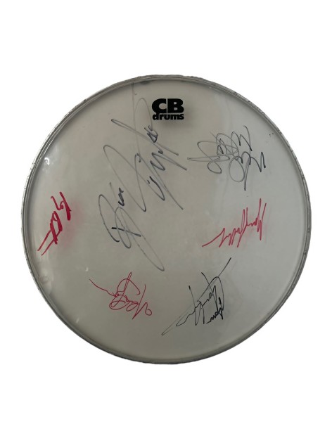 Bruce Springsteen and The E Street Band Signed Drumskin