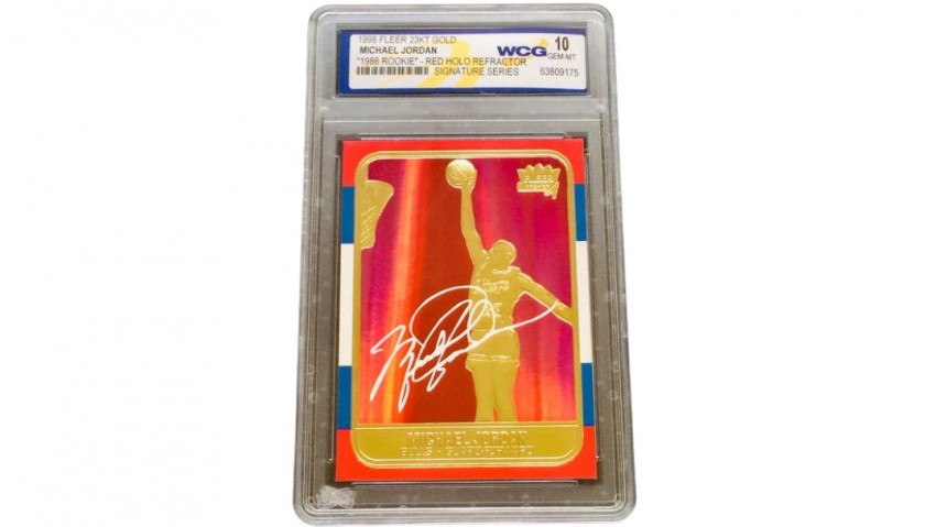 Limited Edition Gold Card Michael Jordan