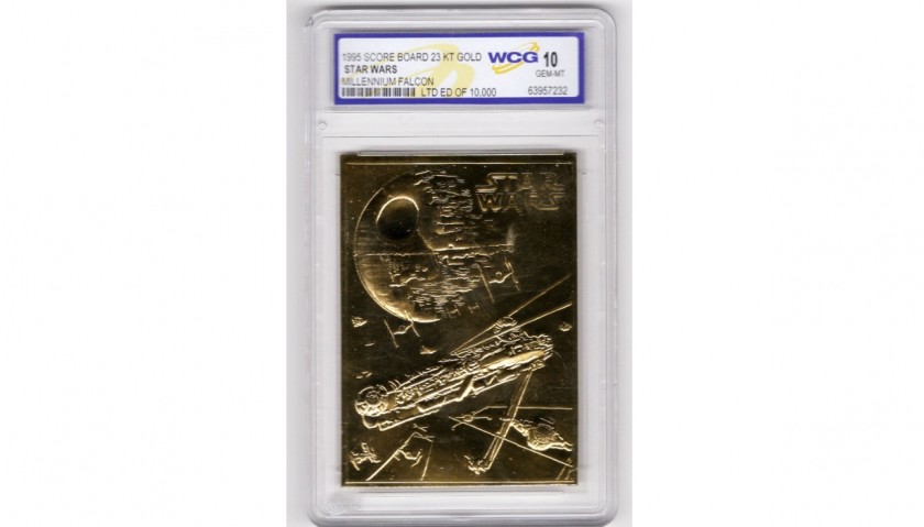 Limited Edition Gold Card Star Wars: Millennium Falcon 1995