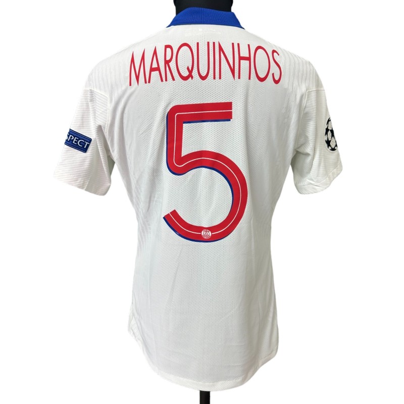 Marquinhos' PSG Issued Shirt, UCL 2020/21