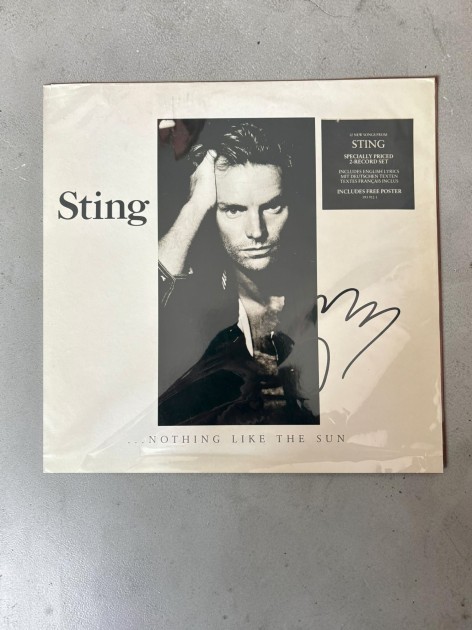 Vinile Nothing Like The Sun - Autografato da Sting