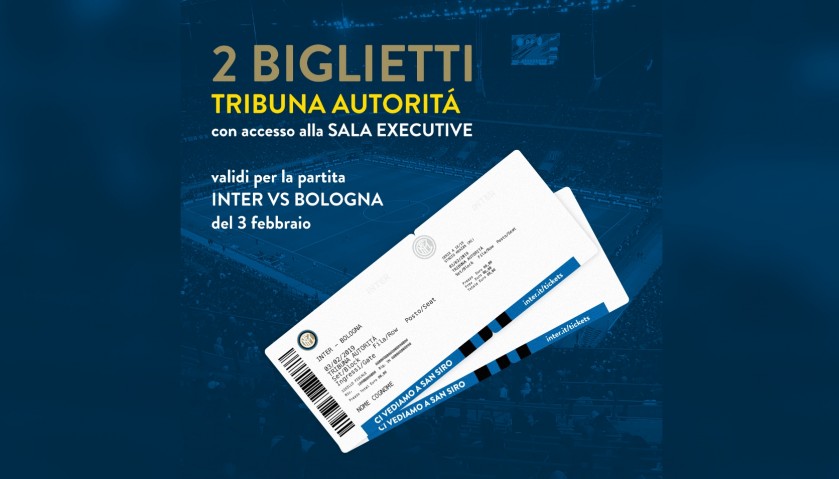 Enjoy the Inter-Bologna Match from Executive Club Seats