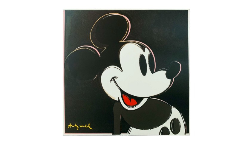 Andy Warhol Mickey Mouse - Numbered Lithograph